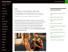 Tablet Screenshot of minutonoticias.com